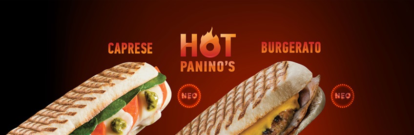 Το παν… στην απόλαυση τρώγεται ζεστό με τα νέα HOT PANINO's Burgerato & Caprese!